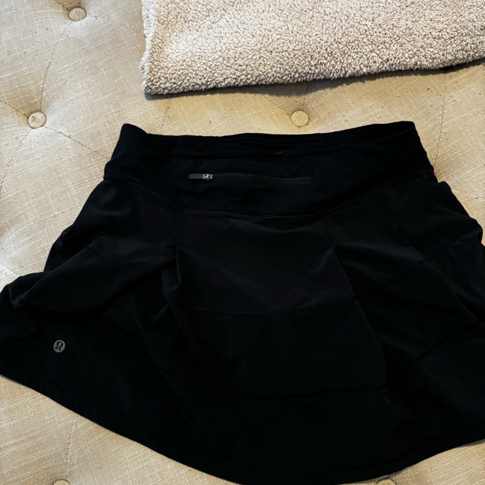 Ruffle Lulu lemon skirt